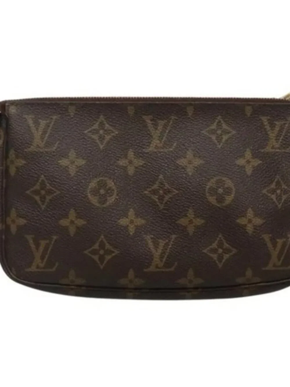 LOUIS VUITTON Monogram Pochette Accessoires Pouch M51980 LV Auth bs27577